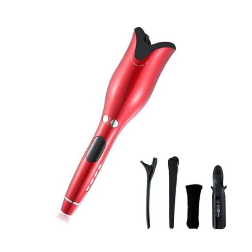 de Modelador Cachos Spin N Curl Ceramic 25W Bivolt Vermelho