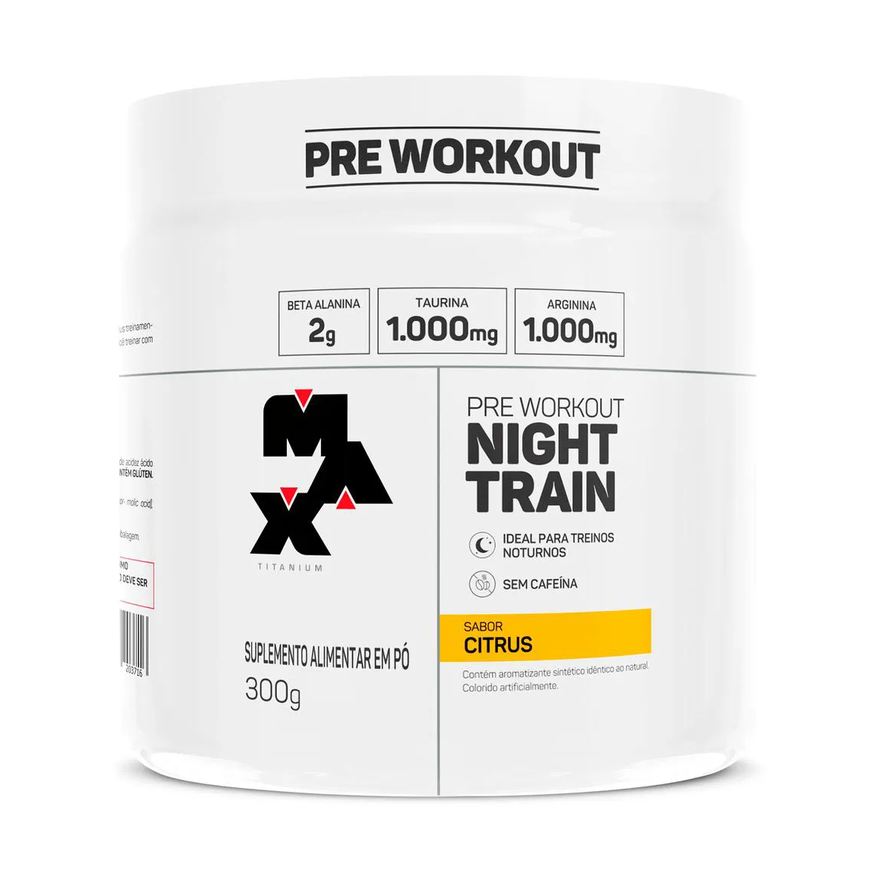 Max Titanium Night Train Citrus 300g