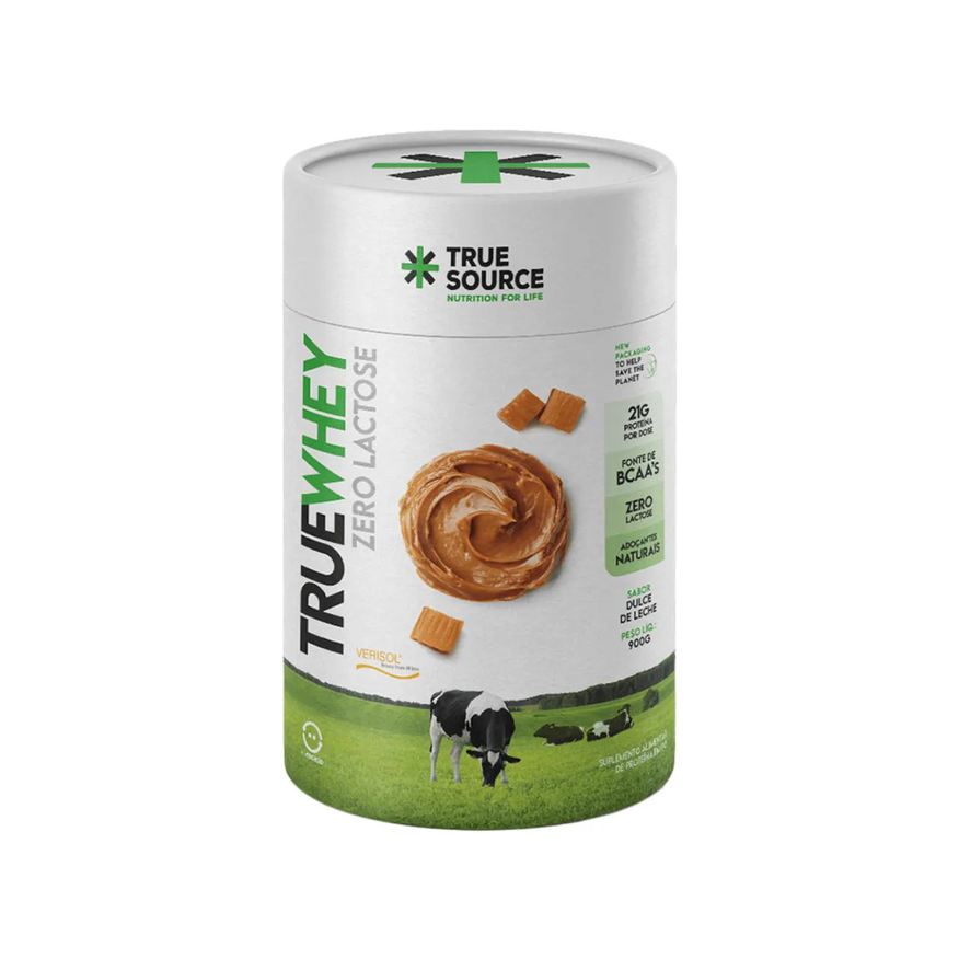 True Whey Zero Lactose Dulce de Leche 900g True Source