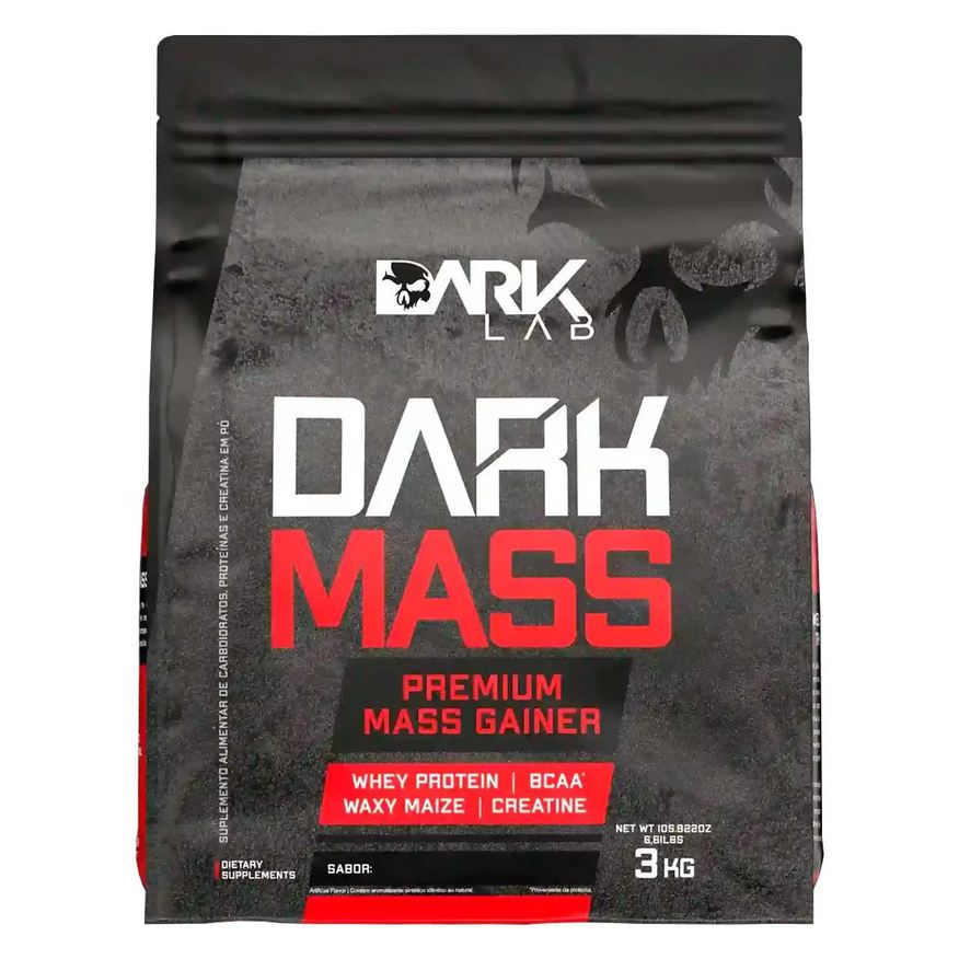 Dark Lab Hipercalorico Dark Mass 3kg Sabor Chocolate
