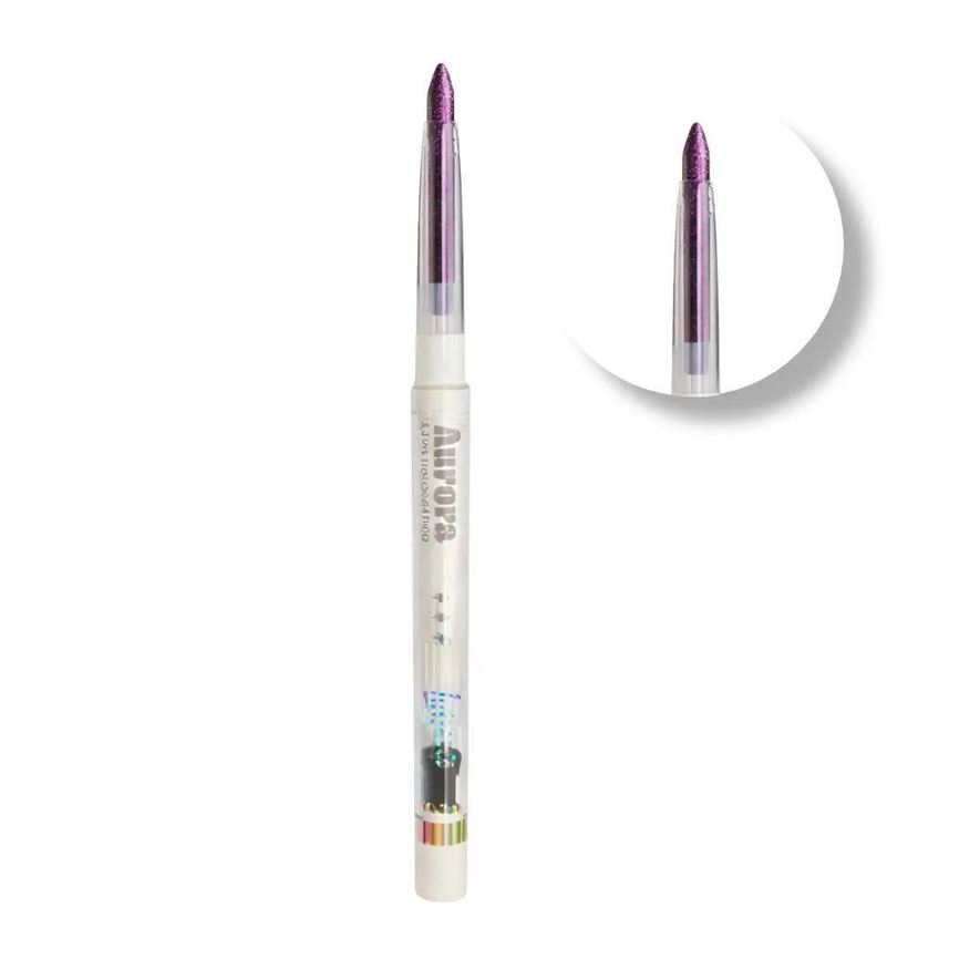 Luisance Lápis Holográfico para Olhos Aurora com Apontador Purpura Ref. L17005