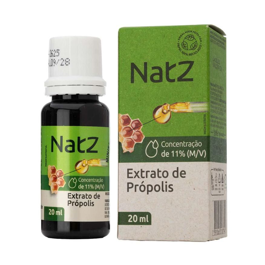 de Extrato Própolis 11% Natz 20ml