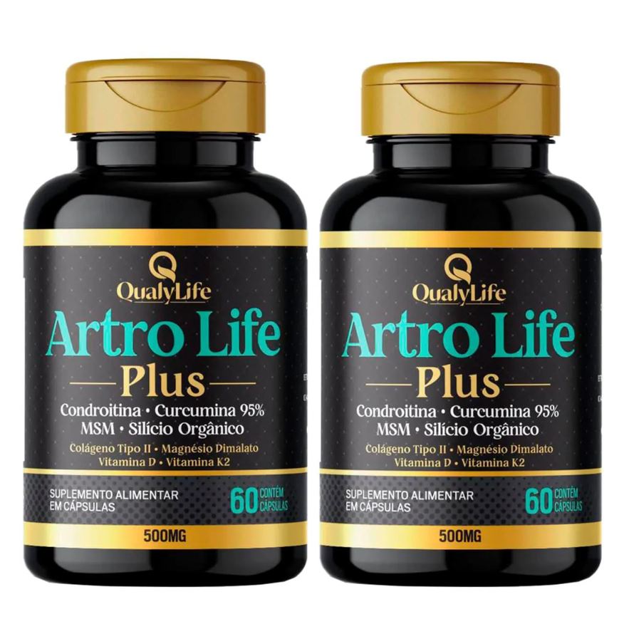 Qualylife Colágeno Tipo 2 Artro Life Plus 2 X 60 cápsulas