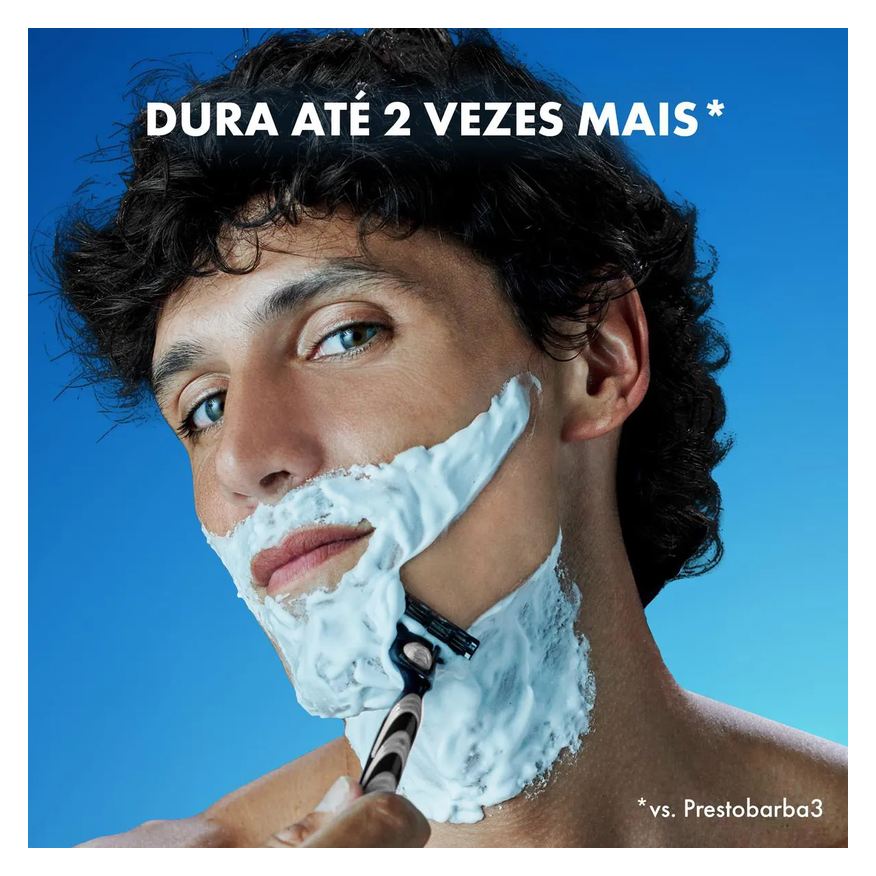 Gillette Refil para Barbear Mach3 com 4 unidades