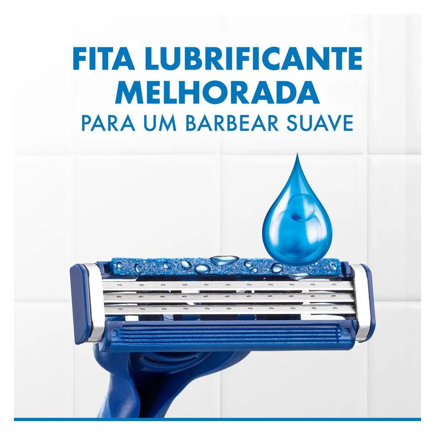 Gillette Barbeador Prestobarba 3 Comfortgel 8 unidades