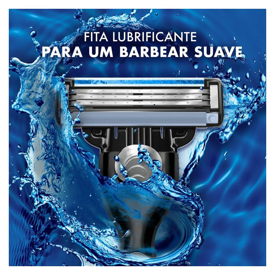 Gillette Aparelho de Barbear Mach3 com 1 Unidade