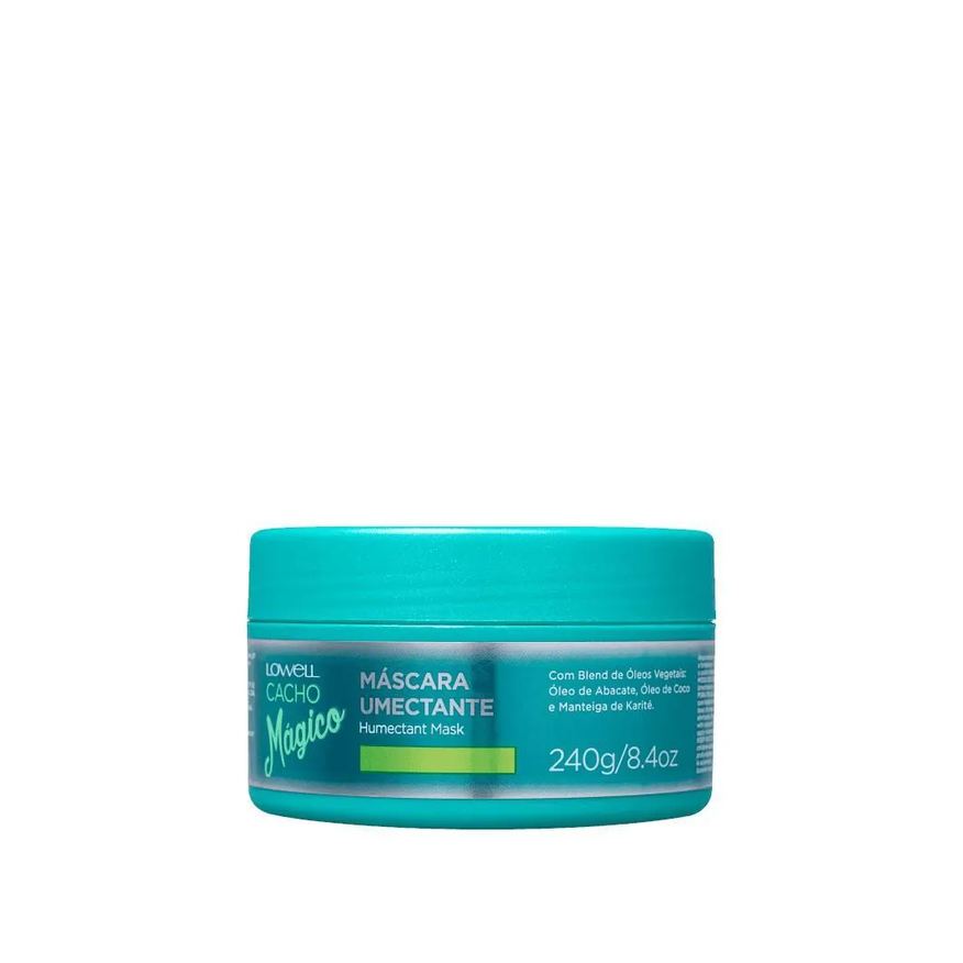 Lowell Cacho Mágico Umectante - Máscara Capilar 240g