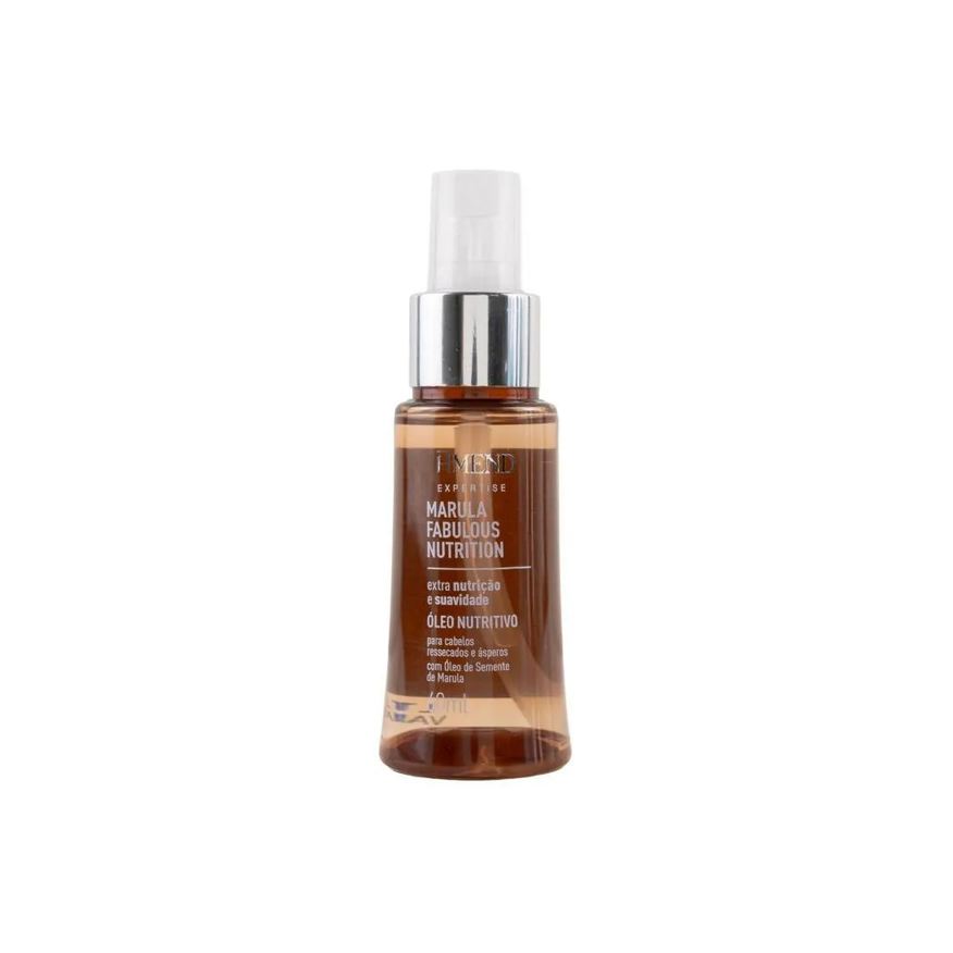 Amend Cosméticos Óleo Capilar Amend Expertise Marula Nutrição e Brilho 60ml