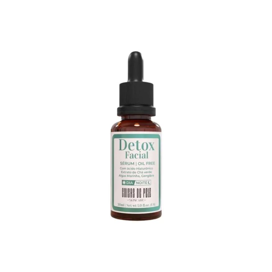 Coisas De Pele Skincare Sérum Facial Coisas de Pele Detox Oil Free Controle Oleosidade 30ml