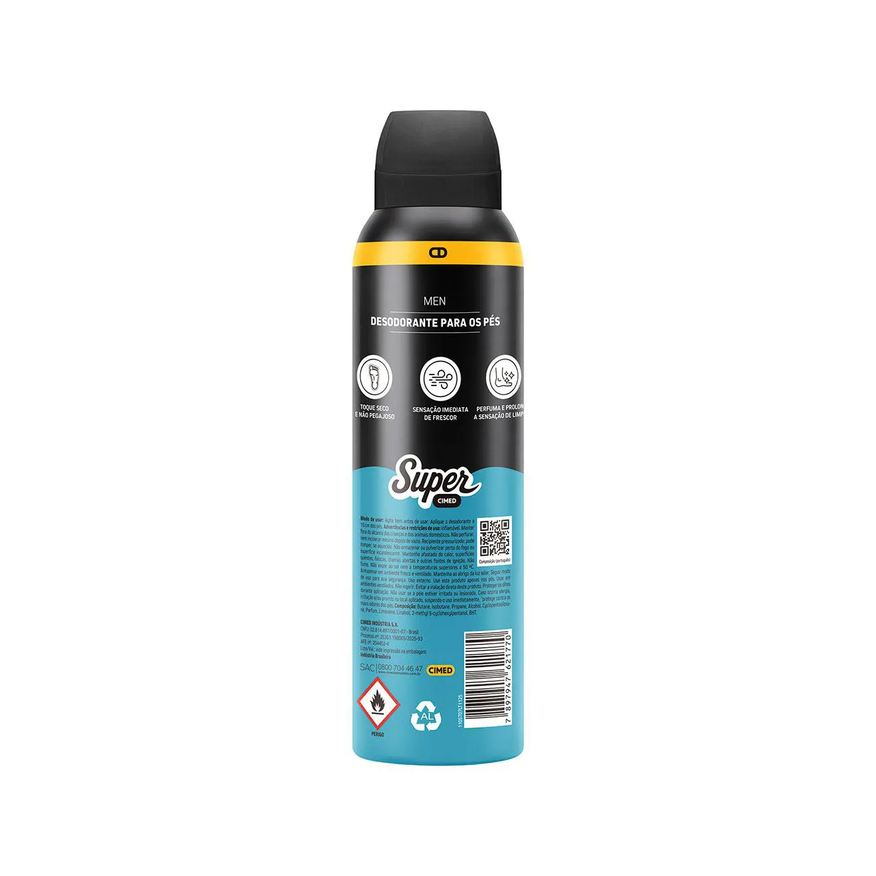 Aerosol Desodorante Super para os Pés 150ml