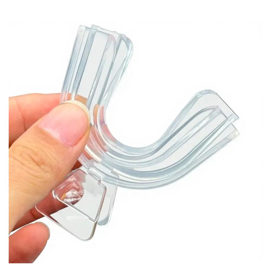 Kit 4 Moldeiras Clareamento Dental Termomoldável Silicone