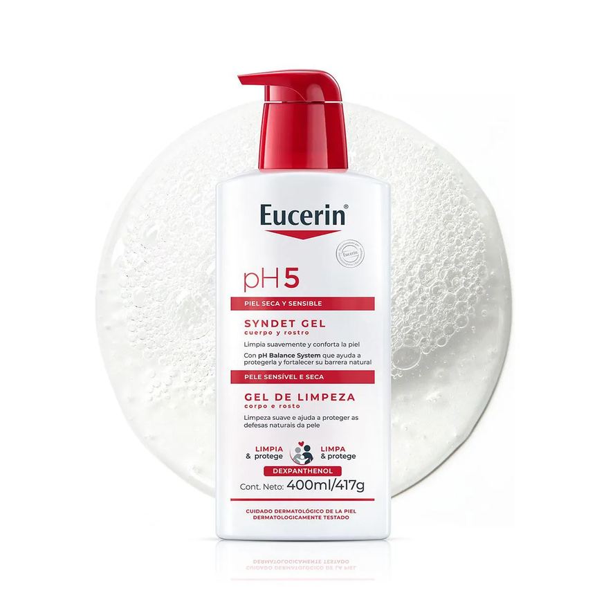 Eucerin Gel de Limpeza Corporal PH5 Pele Seca e Sensivel 400ml