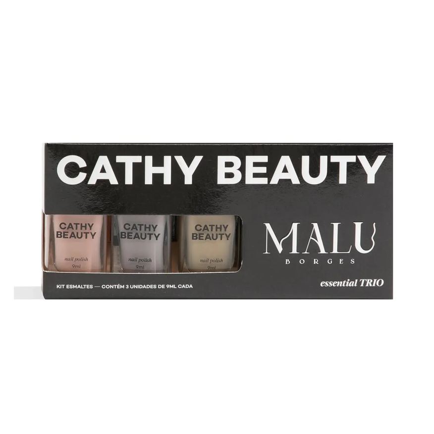 Cathy Beauty Kit Esmalte Essential M. Borges Trio
