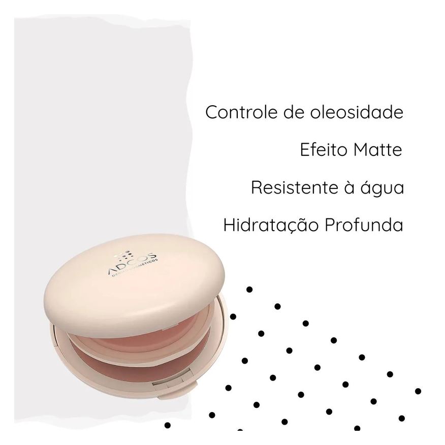 Pó Adcos Compacto 60Fps 3.0 Nude - 11g