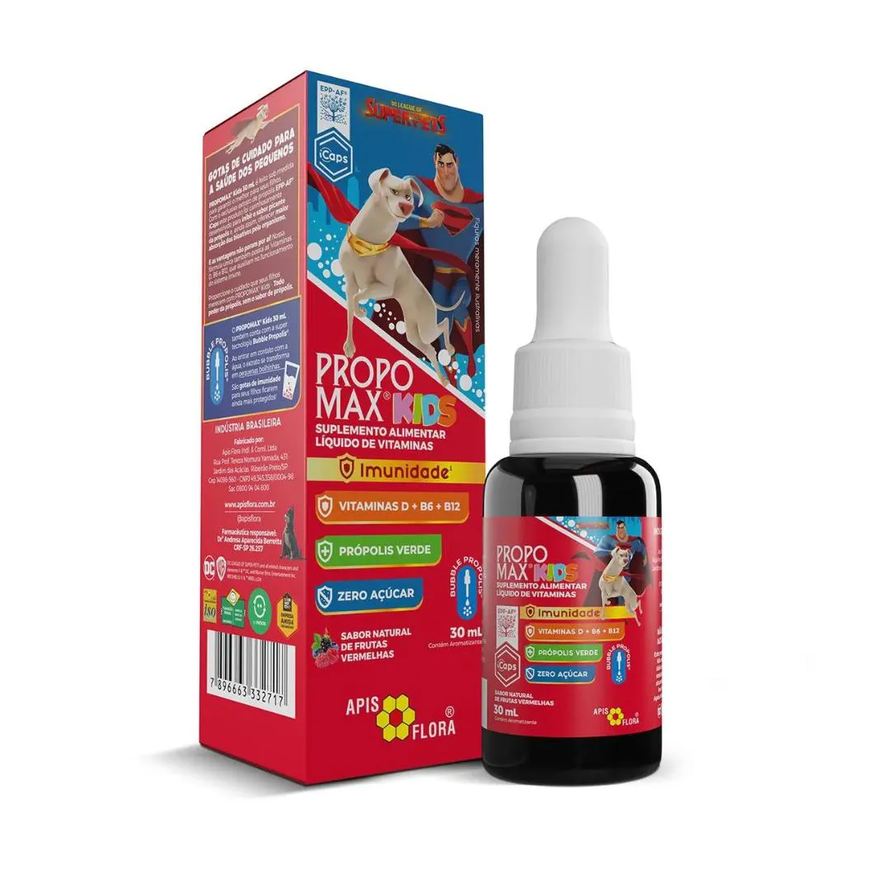 Apis Flora Propomax Kids Frutas Vermelhas Solução Gotas 30ml