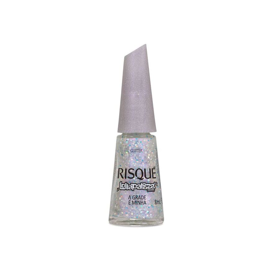 Risqué Esmalte Glitter Lollapalooza A Grade é Minha 8ml