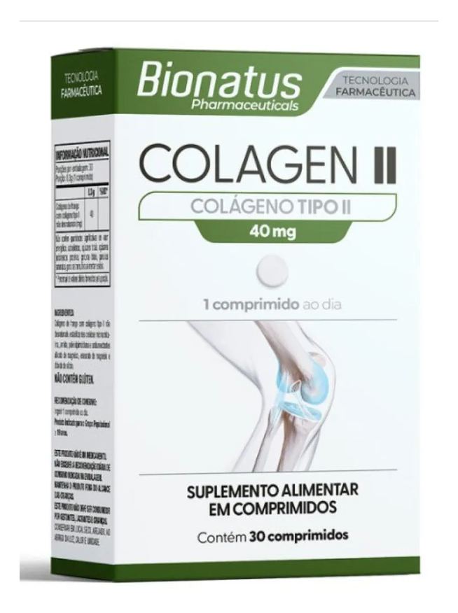 Bionatus Colagen Ii 40mg 30 Comprimidos