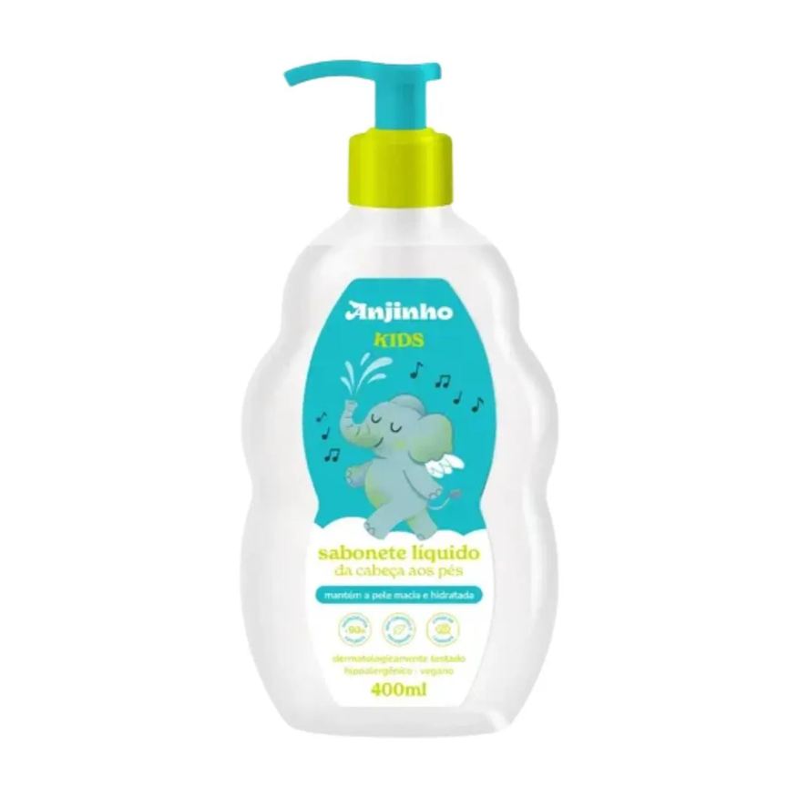Anjinho Kids Sab Liq Anjinho 400ml Kids da Cabeca aos Pes