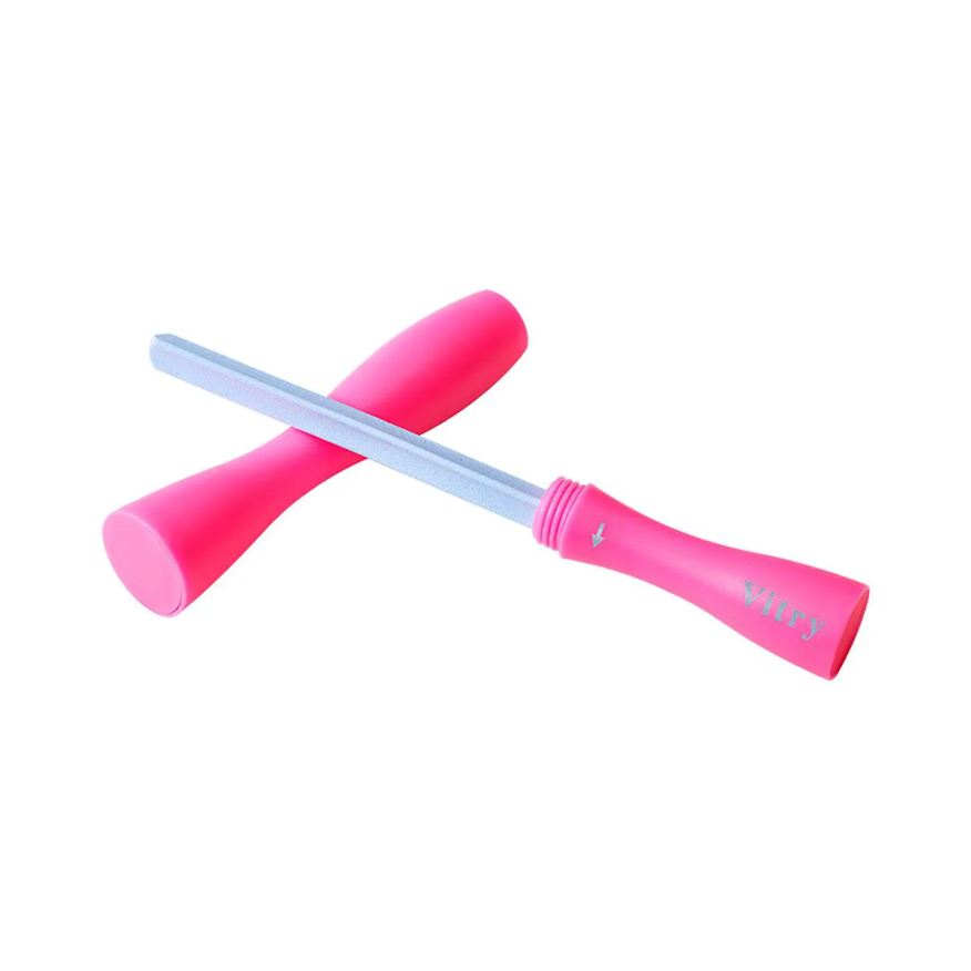 Cerâmica Lixa para Unhas Fluo Vitry Rosa 1 unidade