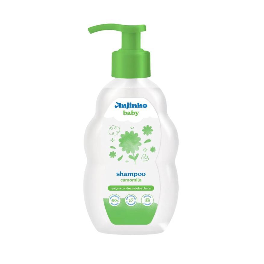 Anjinho Baby Shampoo 400ml Extrato de Camomila