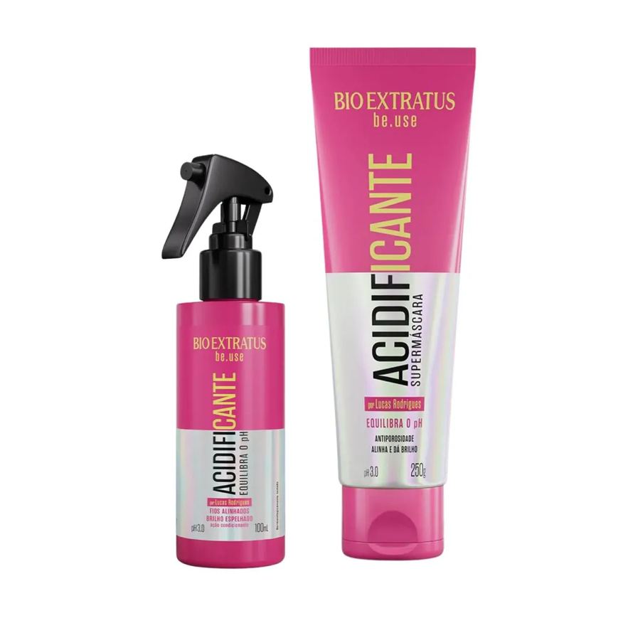 Bio Extratus Kit Máscara e Spray Acidificante Be.use 250g