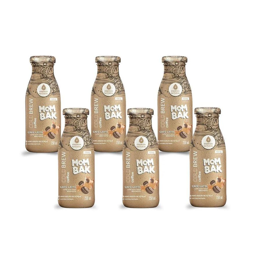 Momenta Kit 6 Bebidas Mombak Macchiato 250ml