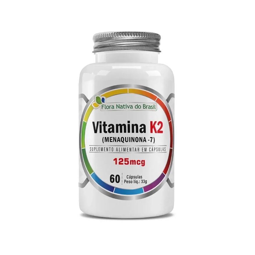 Flora Nativa Do Brasil Suplemento Alimentar Vitamina K2 (Menaquinona-7) - Flora Nativa