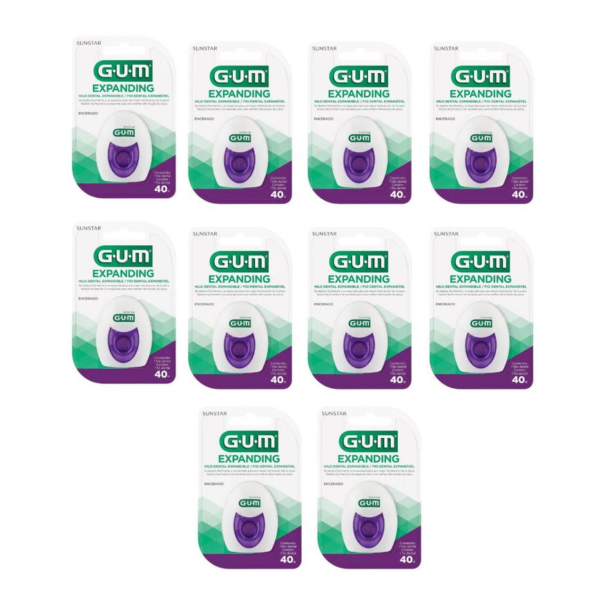 Gum Kit 10 Fio Dental Expanding 40M