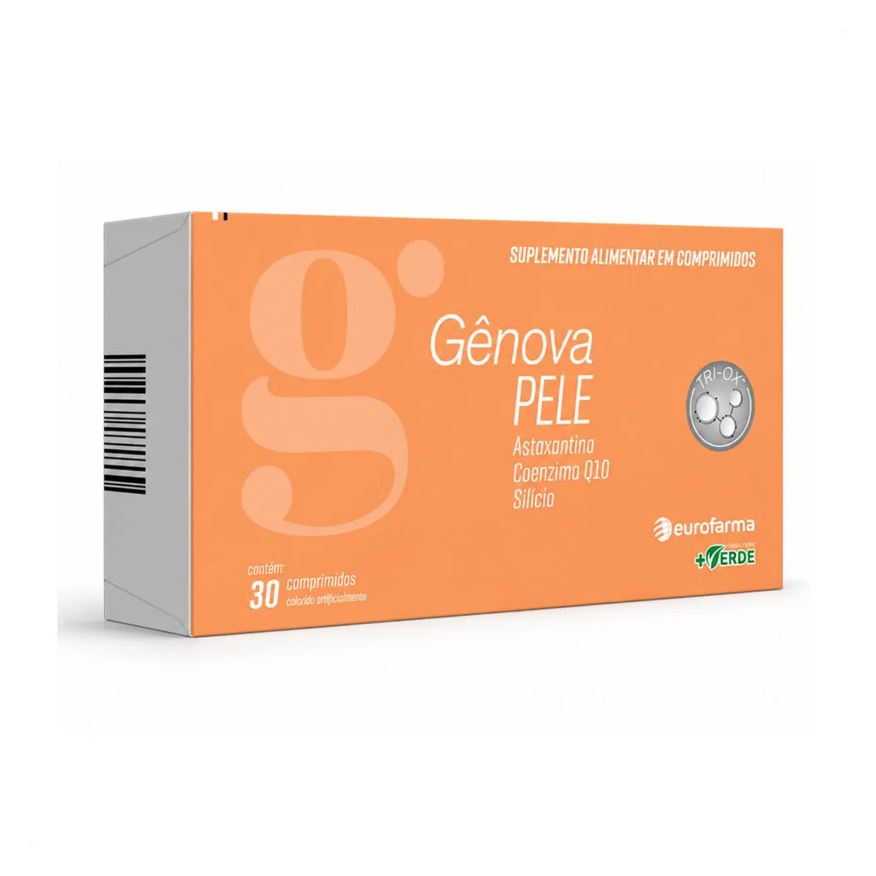 Gênova Pele Eurofarma Suplemento Alimentar 30 Comprimidos