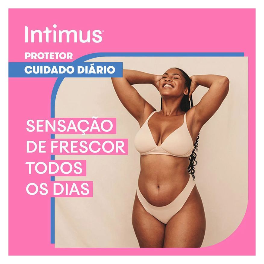Diário Protetor Intimus Cuidado Diário sem Perfume 40 Unidades