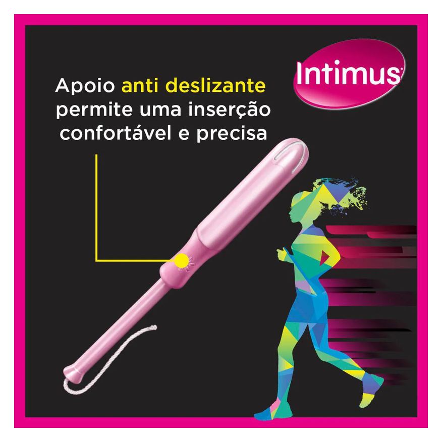 Interno Absorvente Intimus Sport Super com Aplicador 8 unidades