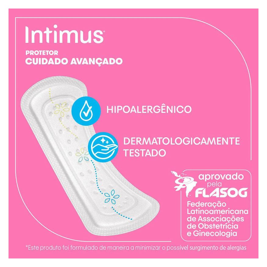 Diário Protetor Intimus com Indicador de Troca 80 unidades