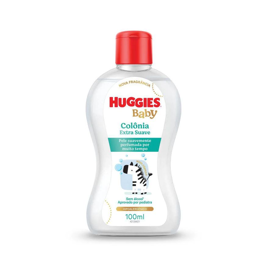 Huggies Colônia Extra Suave Infantil com 100ml