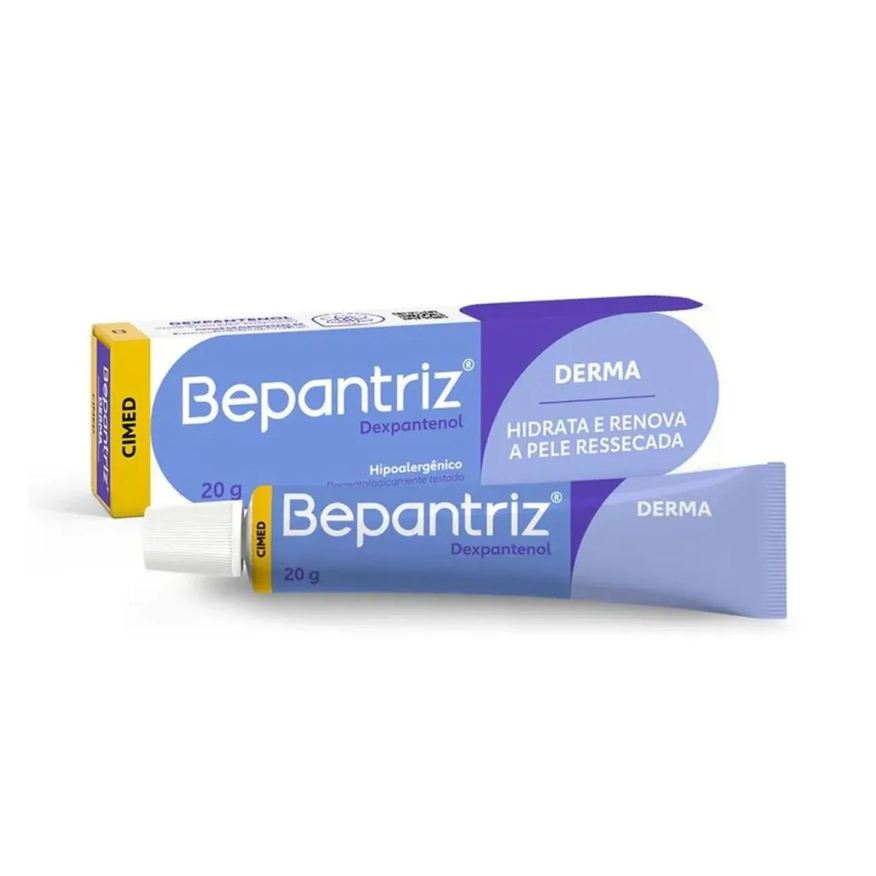 Cimed Bepantriz Derma Creme 20g Hidrata Pele Ressecada