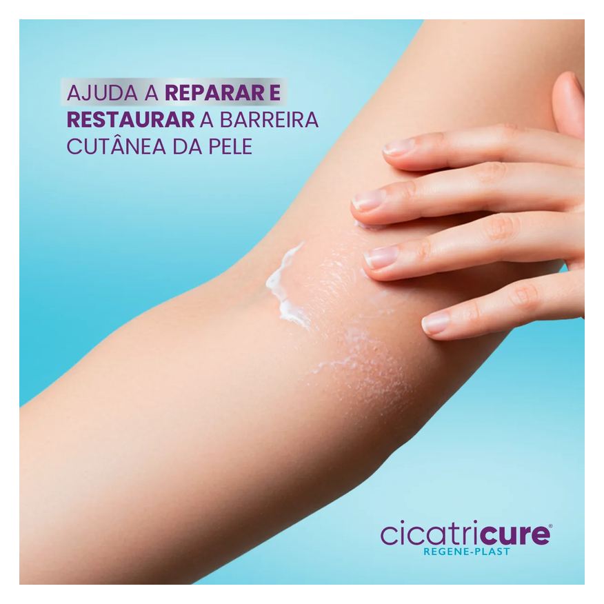 Hidratante Creme Reparador Rosto e Corpo Cicatricure Regeneplast Pantenol e Vitamina E 30g