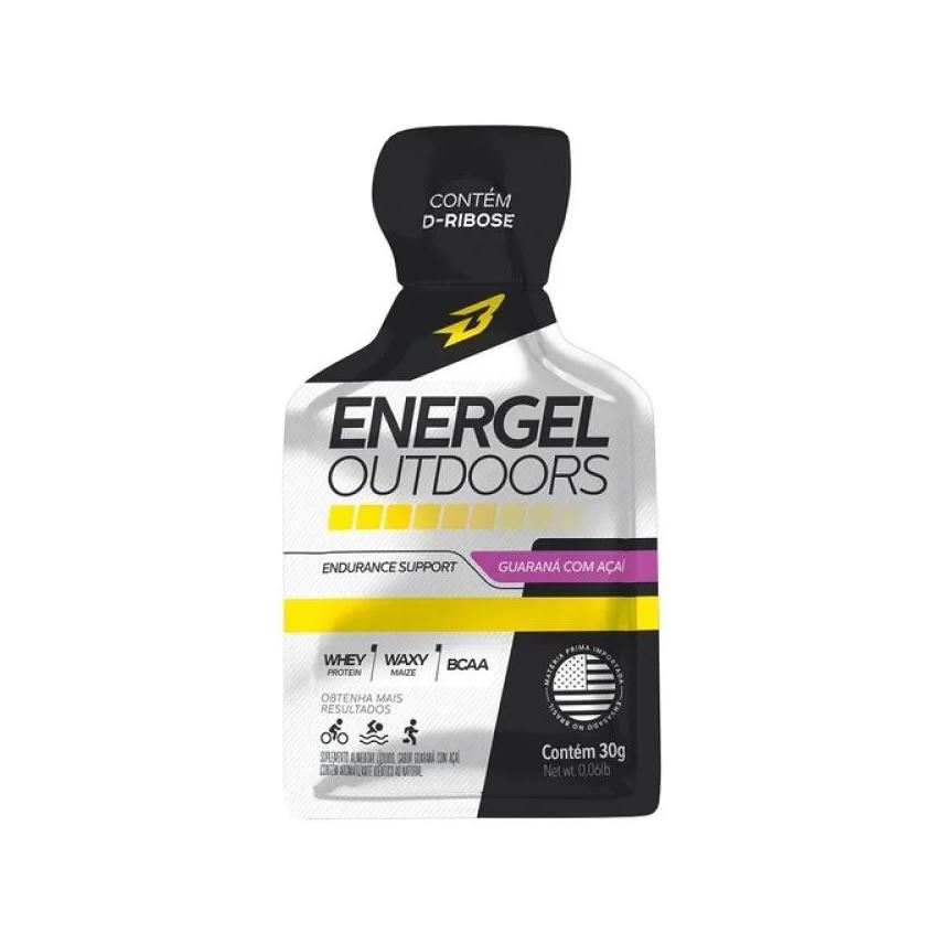 Body Action Energel Outdoors (30g) - Sabor: Guaraná e Açai