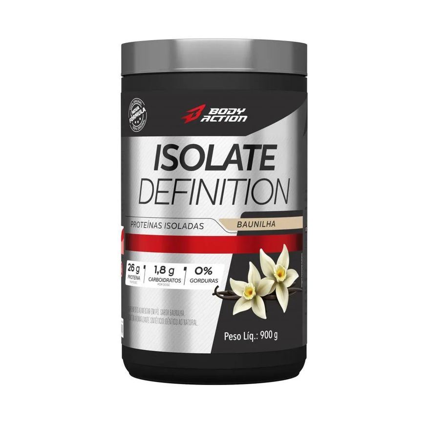 Body Action Isolate Definition (900g) - Sabor: Baunilha