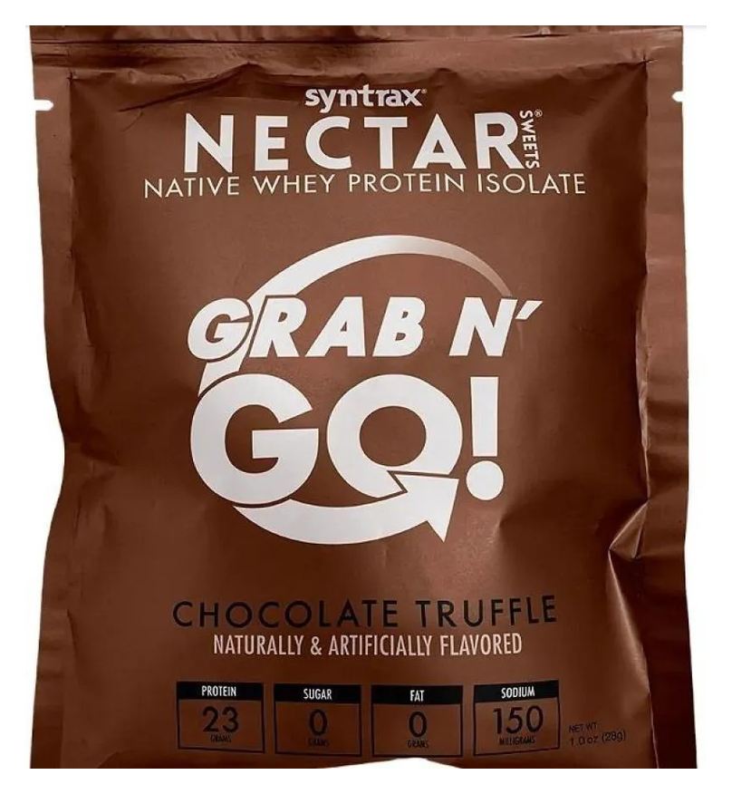 Syntrax Nectar Grab N´go Sache (28g) - Sabor: Chocolate Truffle