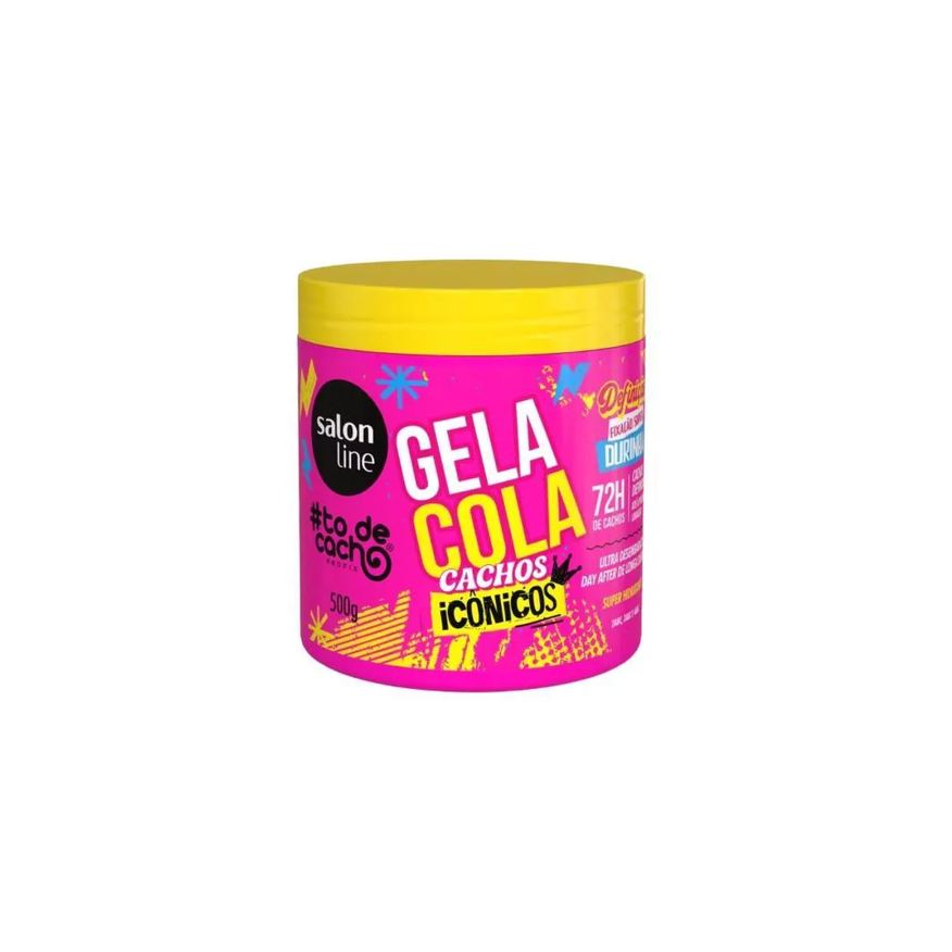 Salon Line Gela Cola #to de Cacho Super Fixação 500g
