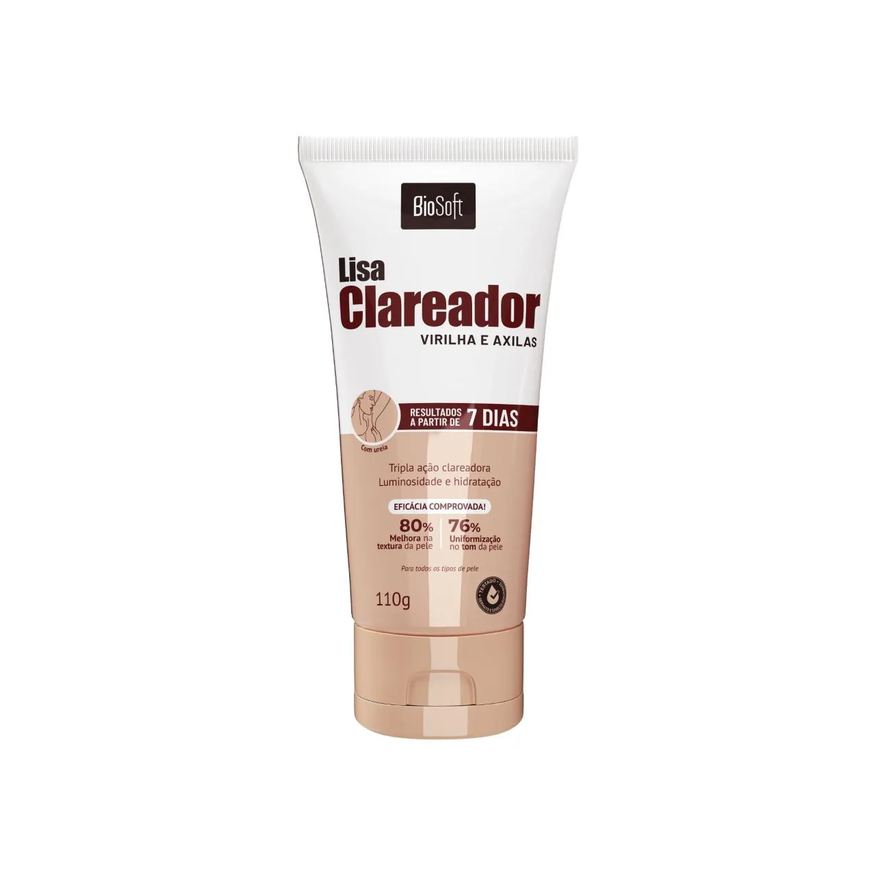 Bio Soft Clareador de Manchas Escuras Virilha Axila entre Pernas Coxa
