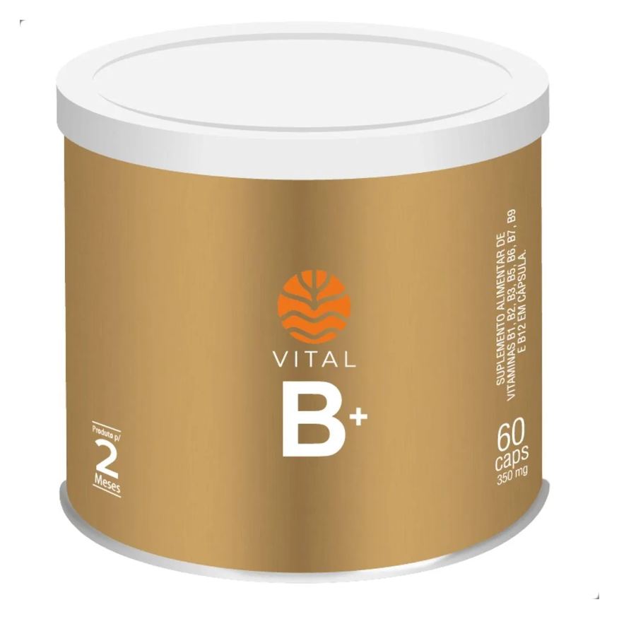Vital Âtman Vitamina B+ Complex 350mg 60 Capsulas Vital Atman Natural