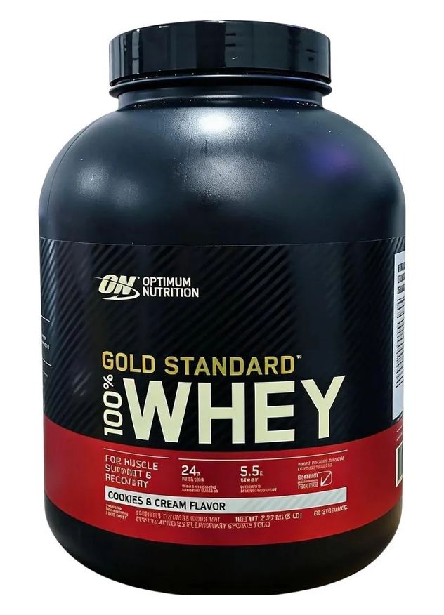 Optimum Nutrition 100% Whey Protein Gold Standard (2,270kg) - Cookies And Cream