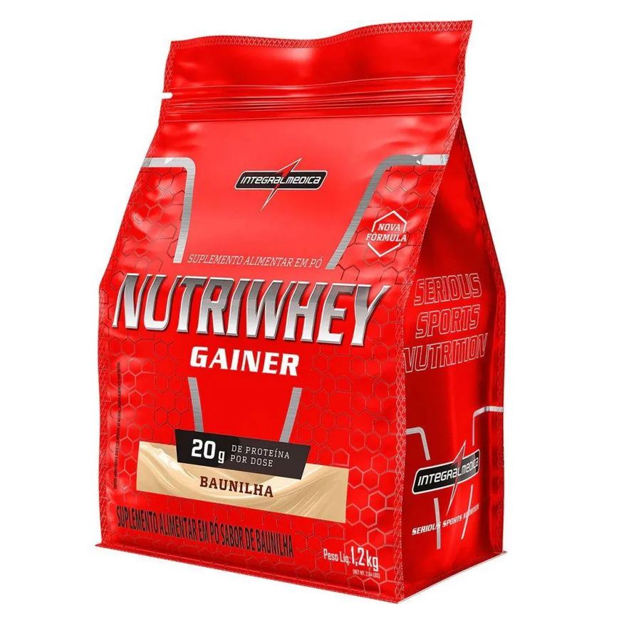 Integralmédica Nutri Whey Gainer (1,2kg) - Baunilha