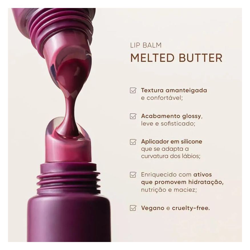 Labial Hidratante Mascavo Melted Butter 10g - Brown Sugar