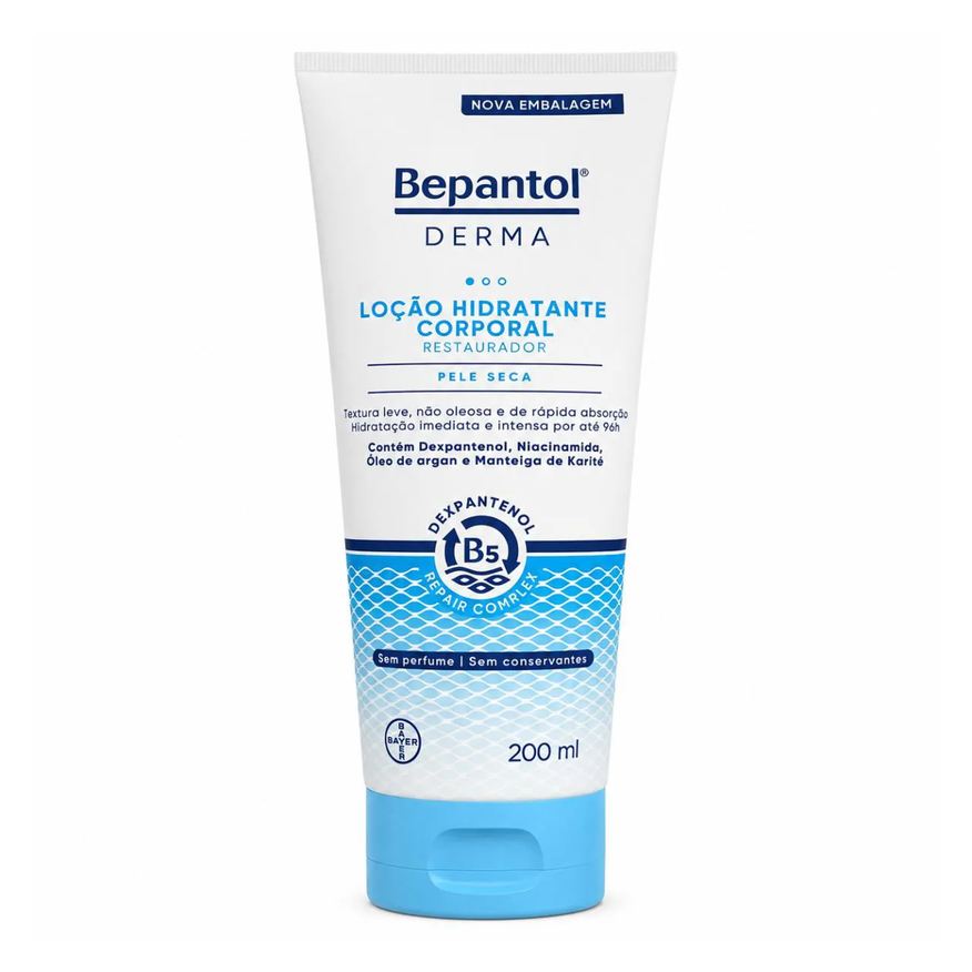Bepantol Hidratante para Pele Seca Creme Restaurador 200ml 1 Unidade