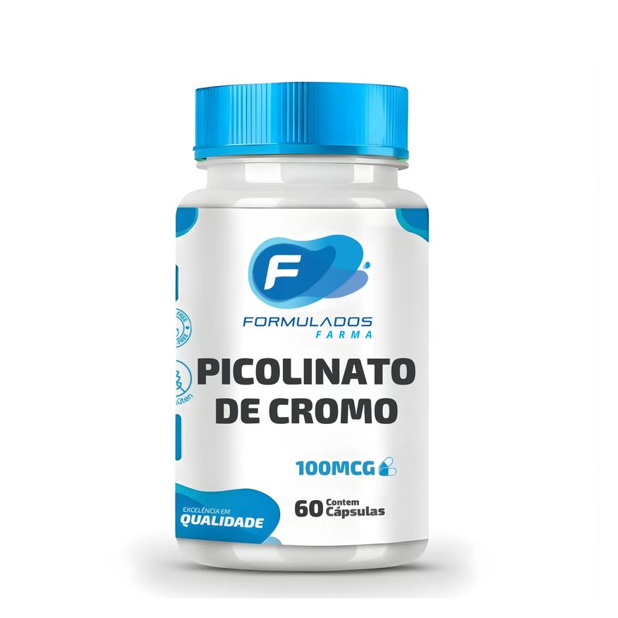 Formulados Farma Picolinato de Cromo 100mcg 60 cápsulas