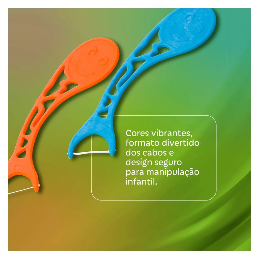 Needs Fio Dental Infantil Floss Pick Kids 10 Unidades