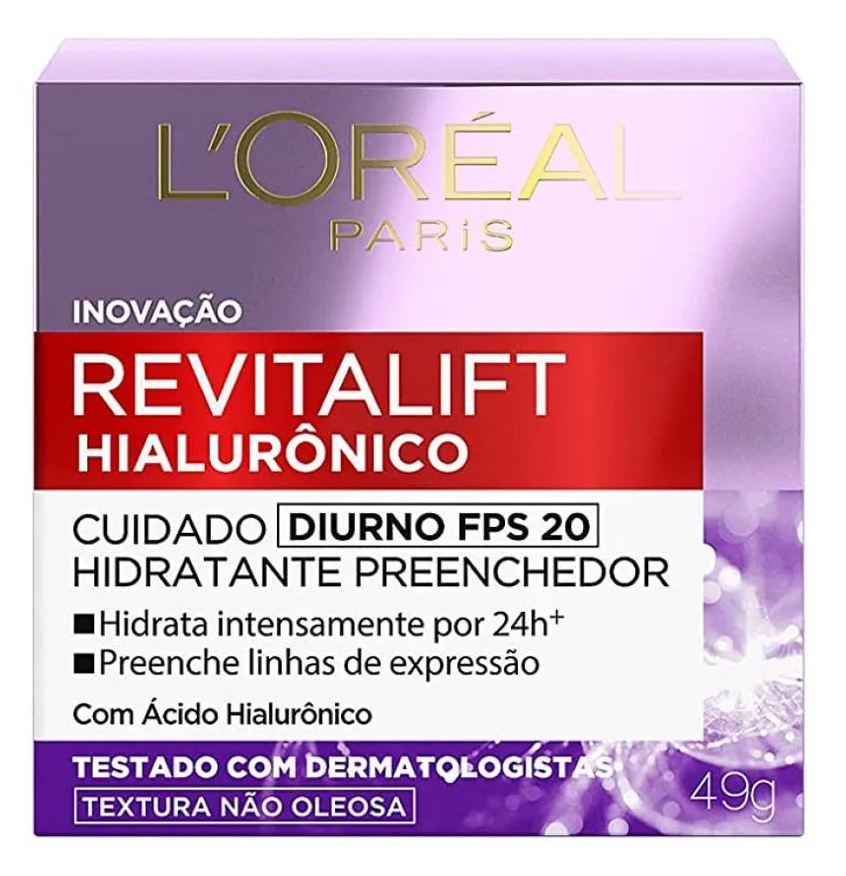 L'Oréal Revitalift Hialurônico Dia Fps20 49g - Loreal