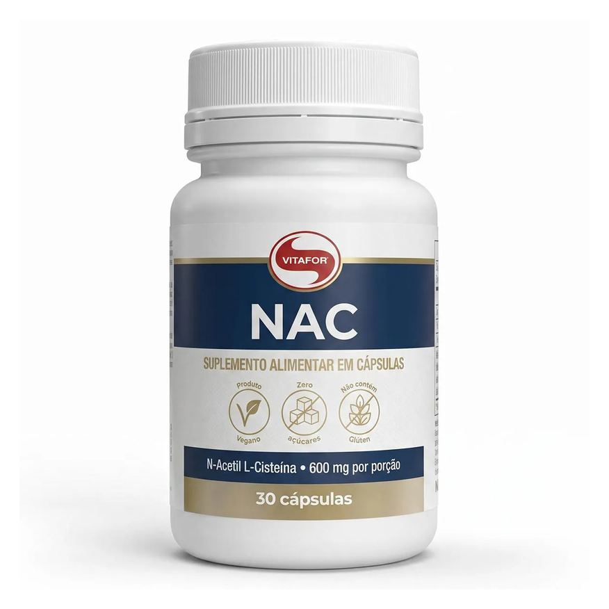 Vitafor Nac Acestilcisteina 30 Capsulas