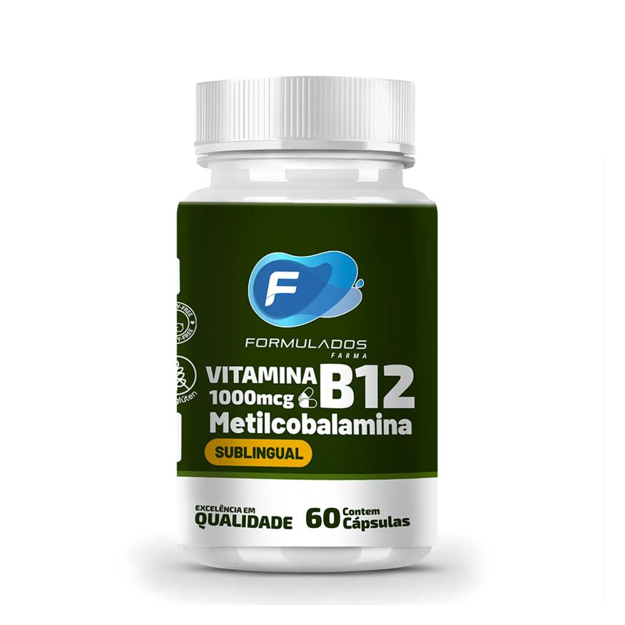 Formulados Farma Metilcobalamina 1000mcg Sublingual 60 cápsulas